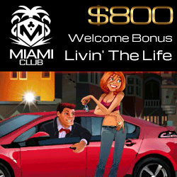 Miami Club BE 100 Free
                                        Spins (